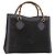 GUCCI Bamboo Tote Bag Suede Black Gold 002 2853 0260 0