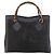 GUCCI Bamboo Tote Bag Suede Black Gold 002 2853 0260 0 - vista 2