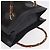 GUCCI Bamboo Tote Bag Suede Black Gold 002 2853 0260 0 - vista 7