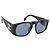 CHANEL Sunglasses plastic Black CC