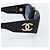 CHANEL Sunglasses plastic Black CC - vista 4