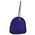 CHANEL Matelasse Chain Hand Bag Suede Purple Gold CC