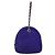 CHANEL Matelasse Chain Hand Bag Suede Purple Gold CC - vista 13