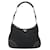 PRADA Shoulder Bag Nylon Leather Black Silver - vista 13