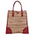PRADA Hand Bag Tweed Red Silver - vista 13