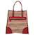 PRADA Hand Bag Tweed Red Silver - vista 2