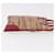 PRADA Hand Bag Tweed Red Silver - vista 3