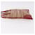 PRADA Hand Bag Tweed Red Silver - vista 4