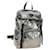 PRADA Backpack PVC Canvas Silver