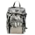 PRADA Backpack PVC Canvas Silver - vista 13