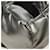 PRADA Backpack PVC Canvas Silver - vista 17