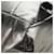 PRADA Backpack PVC Canvas Silver - vista 20