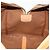Céline CELINE Bolsa Boston em lona Macadam PVC Couro Castanho Dourado - vista 20