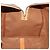 Céline CELINE Bolsa Boston em lona Macadam PVC Couro Castanho Dourado - vista 21