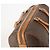 Céline CELINE Bolsa Boston em lona Macadam PVC Couro Castanho Dourado - vista 6