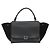 Céline CELINE Trapeze Hand Bag Leather Suede Black Silver - vista 2