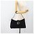FENDI Mamma Baguette Shoulder Bag Cotton jersey Black Silver - vista 25