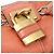 Chloé Chloe Paddington Hand Bag Leather Pink Gold Silver - vista 19