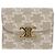 Céline CELINE Triomphe 3 Fold Wallet PVC Beige Gold - vista 13