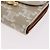 Céline CELINE Triomphe 3 Fold Wallet PVC Beige Gold - vista 14