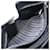 PRADA Shoulder Bag Leather Black Silver - vista 24