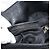 FENDI Mamma Baguette Shoulder Bag Leather Black Silver - vista 11