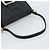 FENDI Mamma Baguette Shoulder Bag Leather Black Silver - vista 7