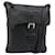 LOEWE Shoulder Bag Leather Black Silver