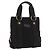 SAINT LAURENT Kahala Hand Bag Canvas Black Gold