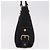 SAINT LAURENT Kahala Hand Bag Canvas Black Gold - vista 4