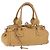 Chloé Chloe Paddington Hand Bag Leather Beige Gold Silver
