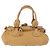 Chloé Chloe Paddington Hand Bag Leather Beige Gold Silver - vista 2