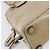 PRADA Hand Bag Patent leather Beige Silver - vista 15