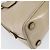 PRADA Hand Bag Patent leather Beige Silver - vista 17