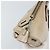 PRADA Hand Bag Patent leather Beige Silver - vista 19