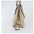 PRADA Hand Bag Patent leather Beige Silver - vista 4