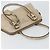 PRADA Hand Bag Patent leather Beige Silver - vista 6