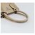 PRADA Hand Bag Patent leather Beige Silver - vista 7