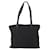 PRADA Tote Bag Nylon Black Silver - vista 2