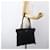 PRADA Tote Bag Nylon Black Silver - vista 23