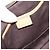 Céline CELINE Macadam Canvas Hand Bag PVC Leather Brown Gold - vista 15