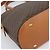 Céline CELINE Macadam Canvas Hand Bag PVC Leather 2way Brown Gold - vista 18