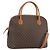Céline CELINE Macadam Canvas Hand Bag PVC Leather 2way Brown Gold - vista 2