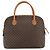 Céline CELINE Macadam Canvas Hand Bag PVC Leather 2way Brown Gold - vista 3