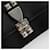 PRADA Electra Studs Shoulder Bag Leather Black Silver - vista 19