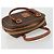 Céline CELINE Macadam Canvas Hand Bag PVC Leather Brown Gold - vista 6