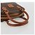 Céline CELINE Macadam Canvas Hand Bag PVC Leather Brown Gold - vista 7
