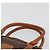 Céline CELINE Macadam Canvas Hand Bag PVC Leather Brown Gold - vista 8