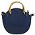 Chloé Chloe Pixy Hand Bag Leather 2way Black Gold - vista 2