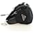 PRADA Shoulder Bag Nylon Black Silver - vista 3